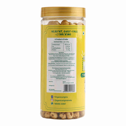 Makhana Wasabi – Gluten Free, High Protein, High Fibre &amp;amp; Low Calorie - Organic Origins - 80gm