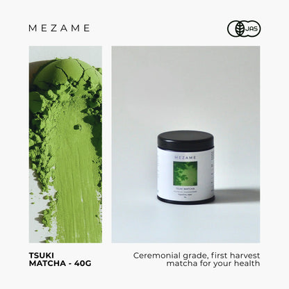 Matcha - Tsuki - First Harvest - Ceremonial Grade - Mezame - 40gm