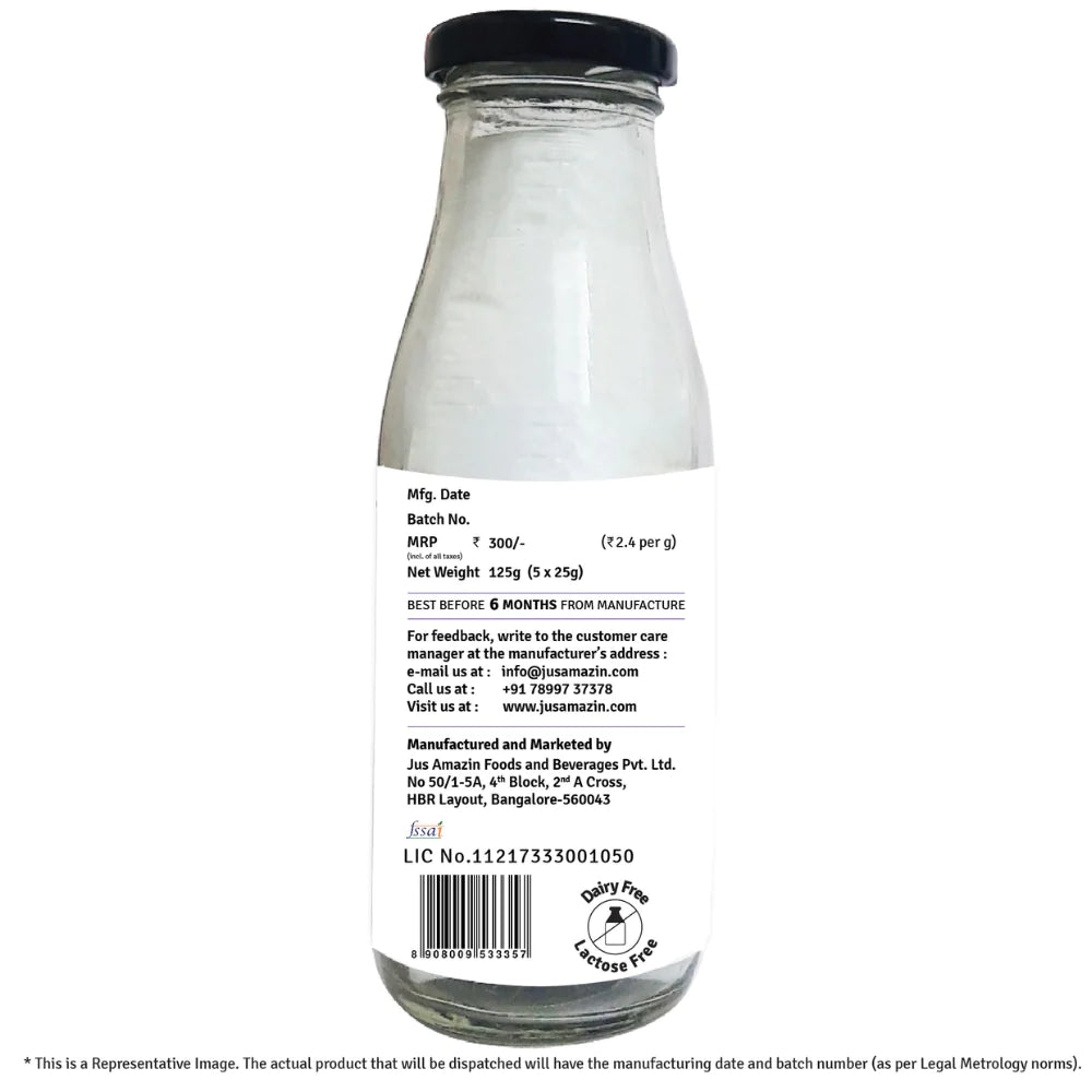 30 Second Almond Milk – Jus’Amazin -125gm