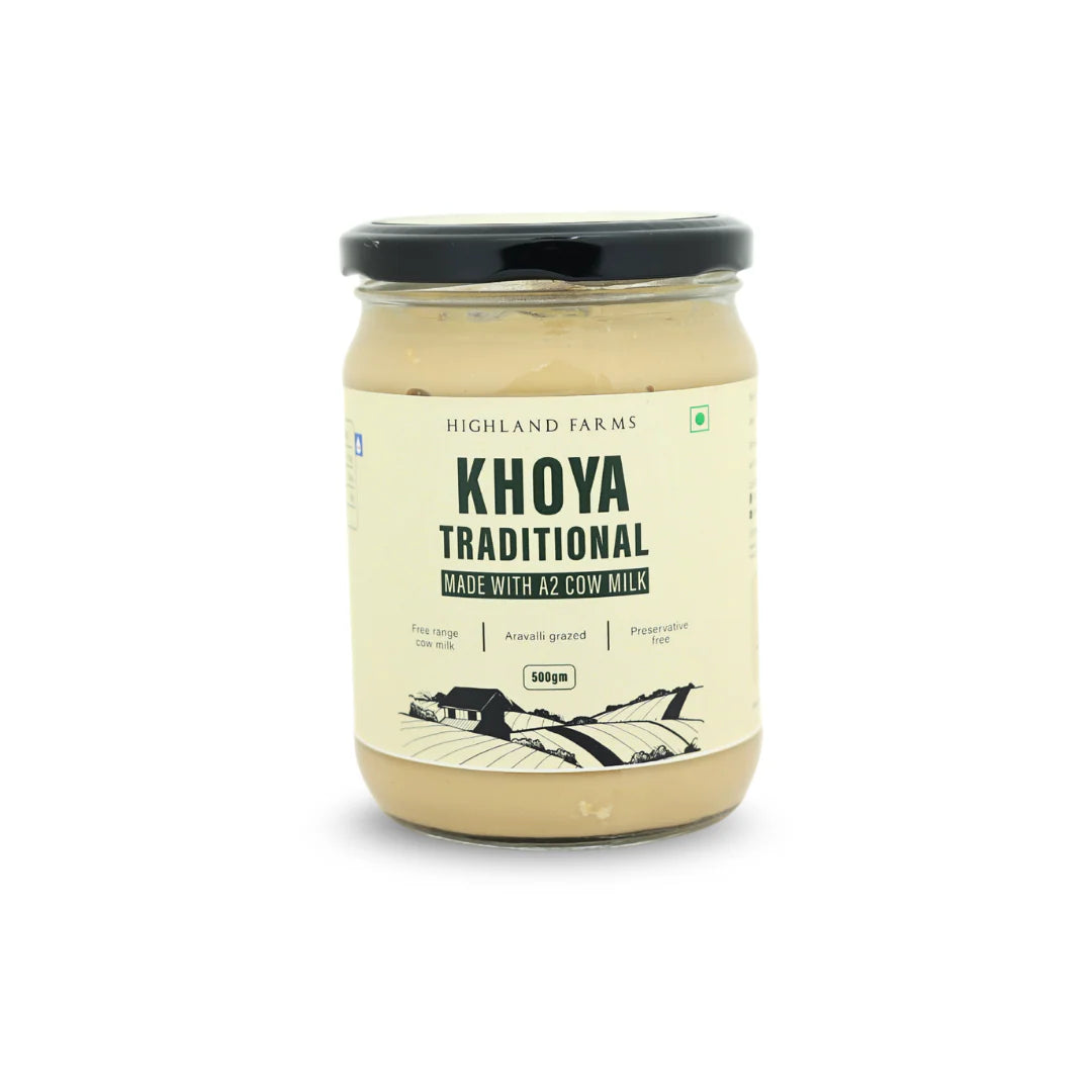 A2 Cow Milk Khoya –  No Preservative - Highland Farms – 500gm