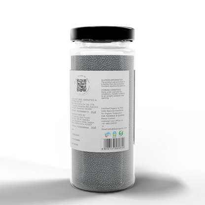 Seeds| Sweet Basil Seeds - Sabja - Customised for Vitality ( High Protein ) - Support Weight loss - No Preservatives- Ikai Organic – 100gm