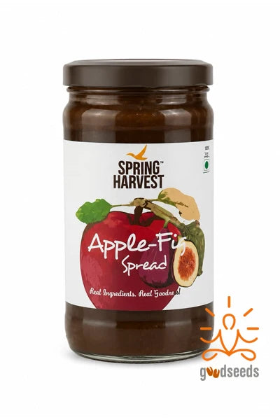 Spread | Apple Fig Spread- No artificial colours, Flavours, or Preservatives – Fouziya’s Cooking (Spring Harvest) – 225gm
