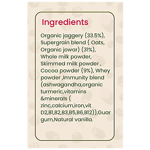 Hearty Milk Mix (Chocolate) - High Protein, Made With Jaggery-No added Sugar,No Artificial Flavours or Preservatives  - Timios - 250gm (Copy)