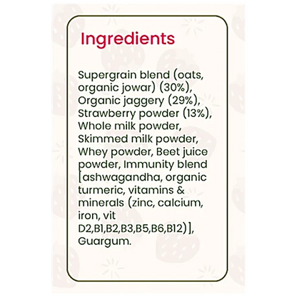 Berry Full Hearty Milk Mix- High Protein-No added sugar,No Artificial Flavours or Preservatives  - Timios - 250gm
