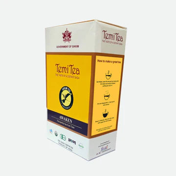 Tea | Awaken- Sikkim Tea - Organic Orthodox Green Tea - USDA Organic - Temi Tea  – 100gm
