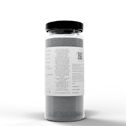 Seeds| Sweet Basil Seeds - Sabja - Customised for Vitality ( High Protein ) - Support Weight loss - No Preservatives- Ikai Organic – 100gm
