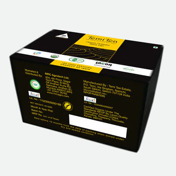 Tea | Temi Black Dips (Sikkim Organic ) - Orthodox Black Tea- USDA Organic, Certified Organic - Temi Tea – 40gm (20Bags)