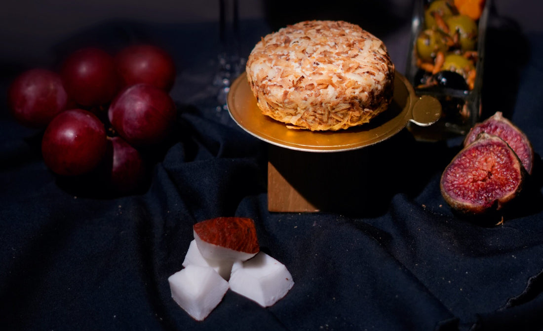 Fresh Cheese | Roasted Coconut And bourbon Vanilla - Made From A2 Milk – Gluten Free, Keto Friendly, No Added Preservatives, Oil &amp;amp; No Added Refined Sugar - Nature’s Soul – 100gm