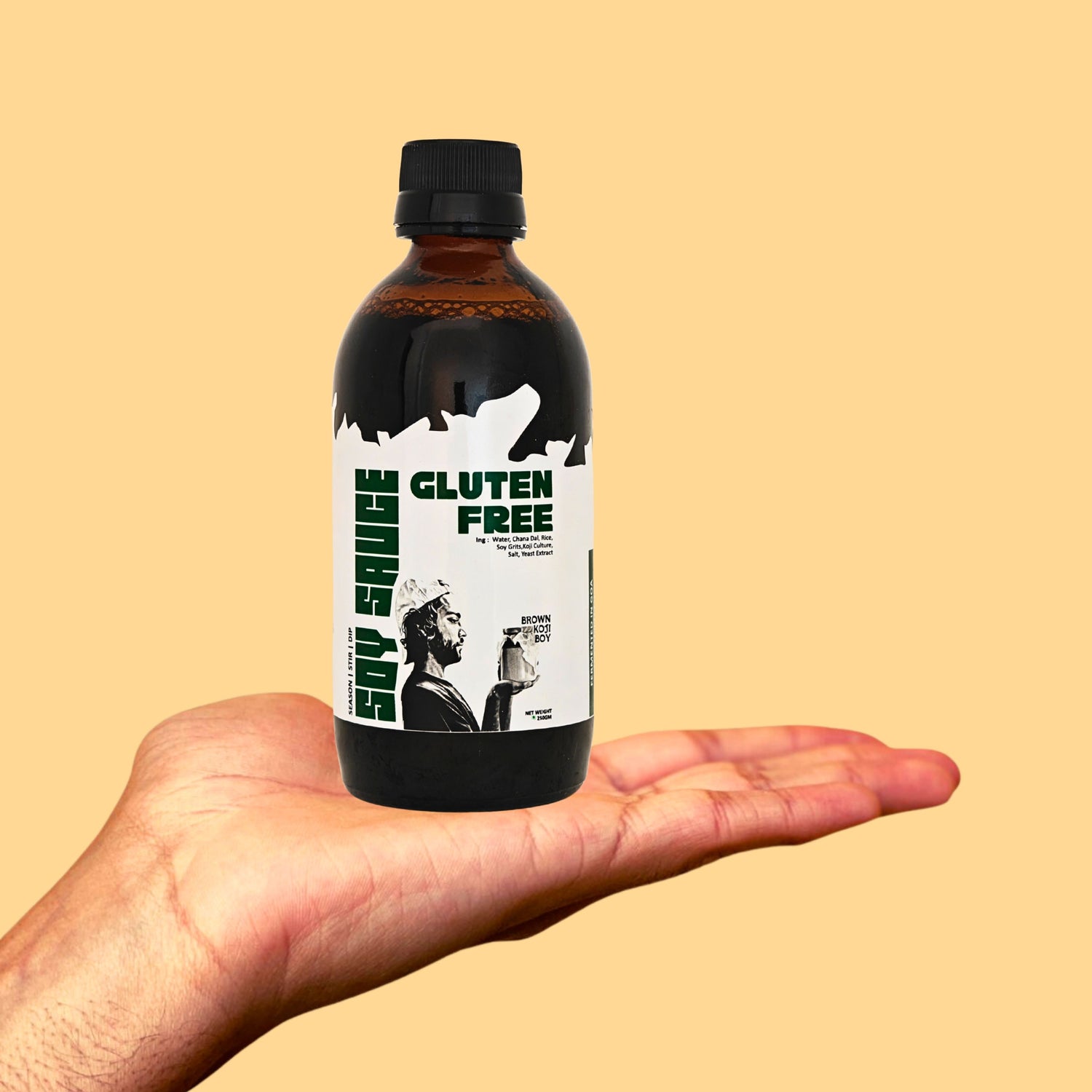Soy Sauce - Gluten Free - Fermented - Brown Koji Boy - 250gm