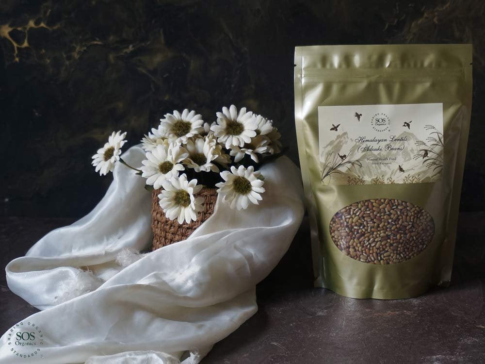 Himalayan Lentils Adzuki Beans - SOS Organics - 500gm