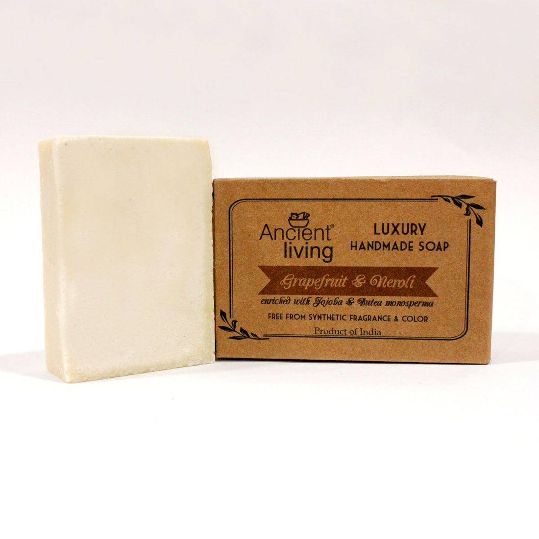 Grapefruit &amp;amp; Neroli Luxury Handmade Soap -  Ancient Living - 100gm