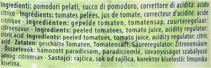 Pelati | Peeled Tomatoes-GMO Free, Gluten Free, No Artificial Colours, No Preservatives - 100% Italian - Mutti - 2500gm