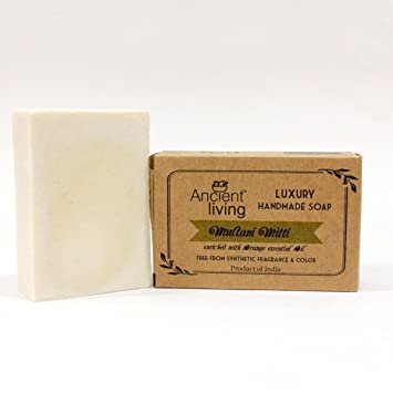 Soap | Multani Mitti Handmade Soap - Ancient Living - 100gm