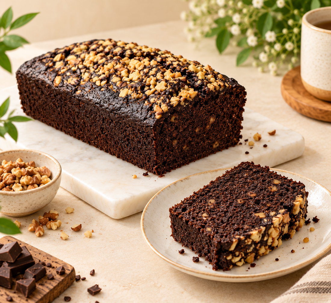 Cake | Chocolate Walnut – Vegan, Gluten Free &amp; Refined Sugar Free – Nature’s Soul – 500gm