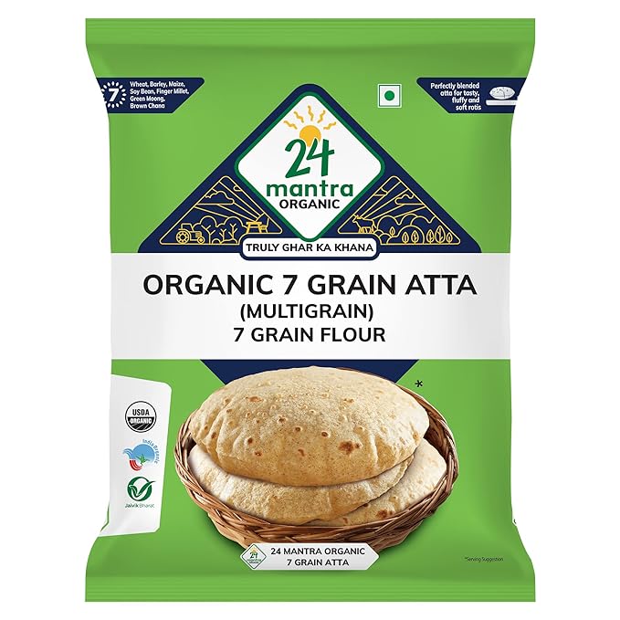 7 Grain Atta - 24 Mantra - 1000gm