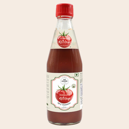 Tomato Ketchup | 70% Tomatoes – Natural – No Added Flavors, Colour, Chemicals &amp; No Added Preservatives – So Good – 480gm