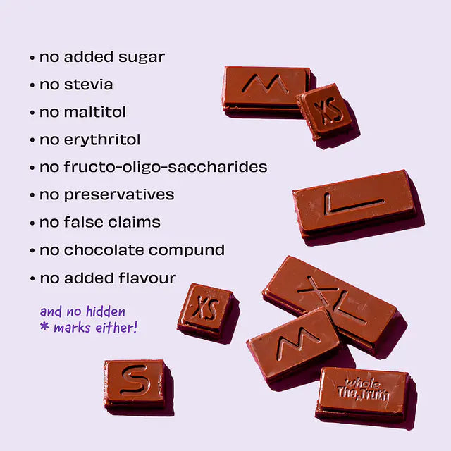Dark Chocolate | 71% Dark Chocolate – 71% Cocoa, 29% Dates - Natural - Indian - No Added Sugar, No Stevia, Maltitol &amp;amp; No Erythritol - The Whole Truth – 80gm