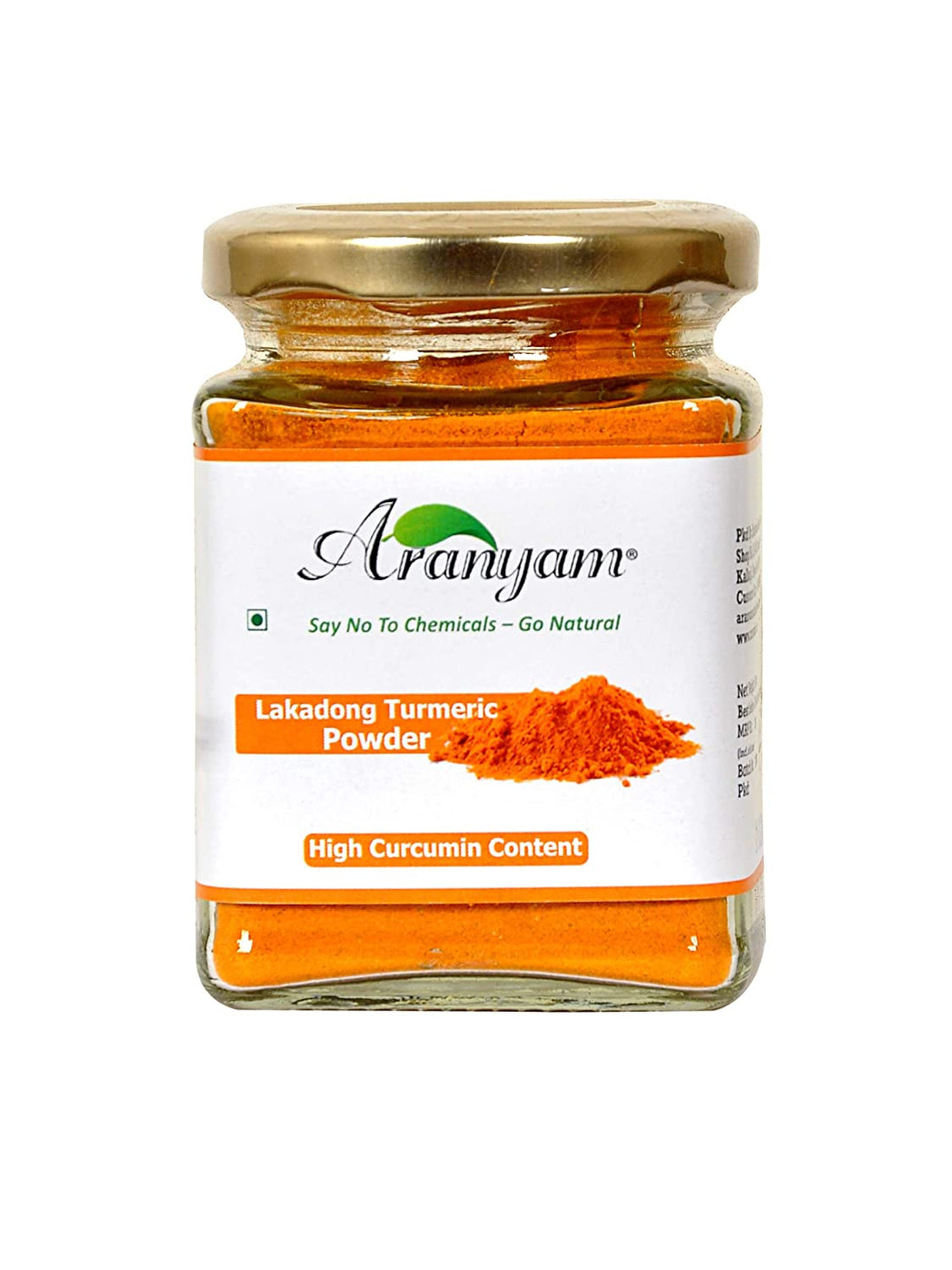 Lakadong Turmeric | Immunity Booster – No Artificial Colors, Additives & No Added Preservatives - Aranyam - 350gm
