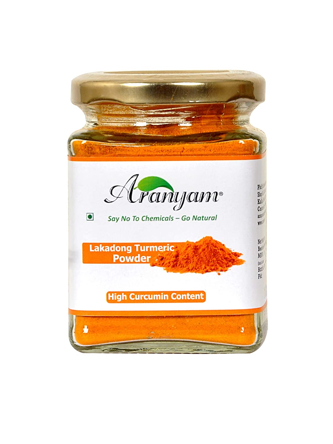 Lakadong Turmeric | Immunity Booster – No Artificial Colors, Additives &amp;amp; No Added Preservatives - Aranyam - 350gm