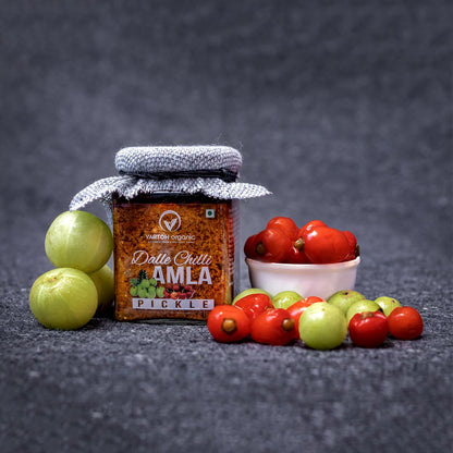 Dalle Amla Pickle - Indian - Vartoh Organic - 250gm