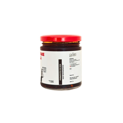 Chilli  | Shiitake Chilli (Crisp)  - Earthy, Savory, Crispy Heat - Brown Koji Boy - 200gm