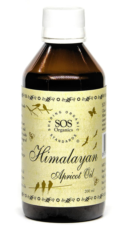 Himalayan Apricot Oil – SOS Organics – 100ml