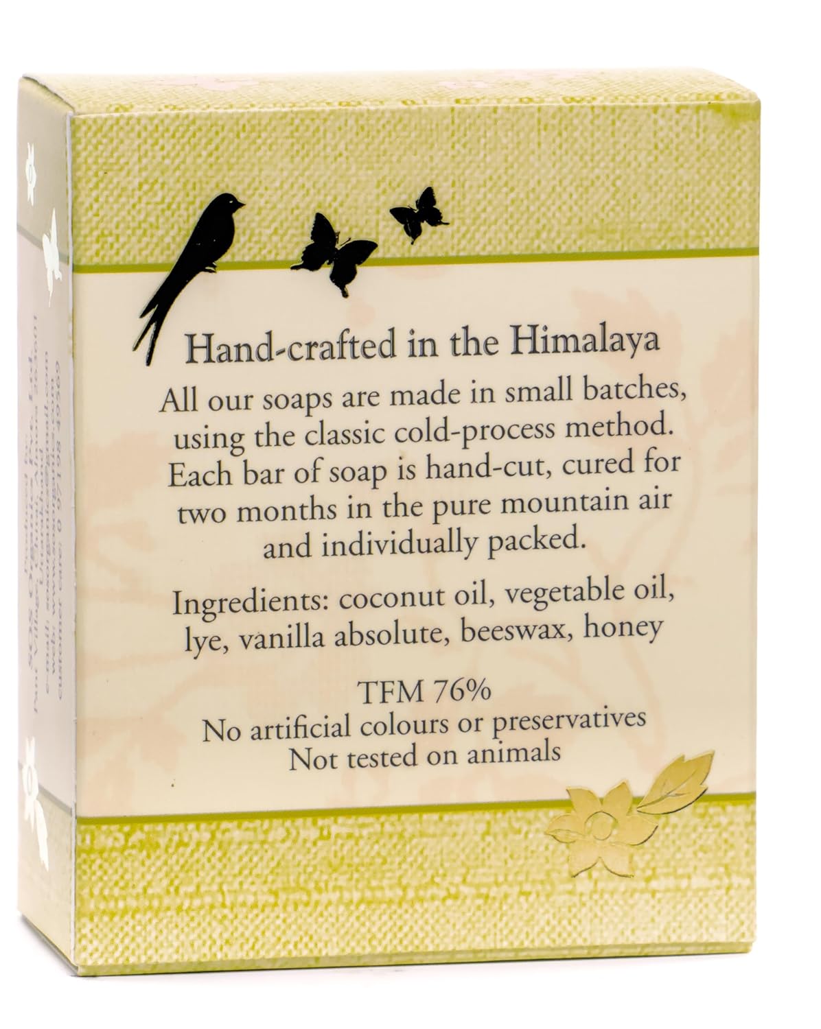 Vanilla Honey Luxury Bath Soap - SOS Organics - 100gm