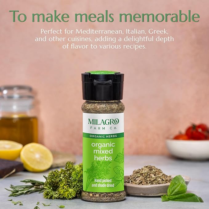 Mixed Herbs | Organic - Milagro Farm Co. – 25gm