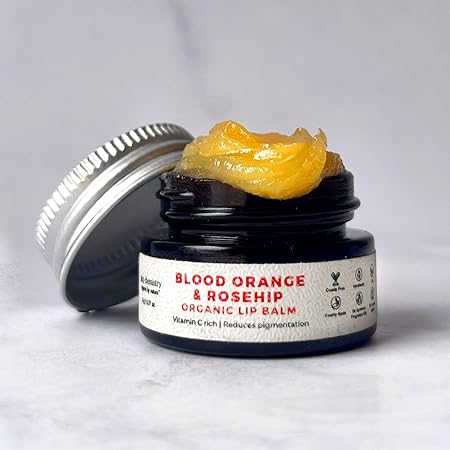 Blood Orange &amp;amp; Rosehip Organic Lip Balm – Juicy Chemistry – 5gm