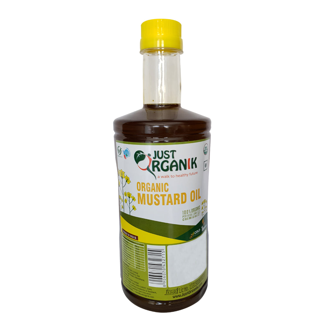 Mustard Oil | Cold Pressed - Just Organik - 1000ml