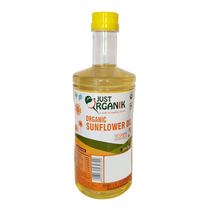 Sunflower Oil | - Cold Pressed - Just Organik - 1000ml