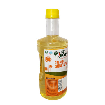 Sunflower Oil | - Cold Pressed - Just Organik - 1000ml