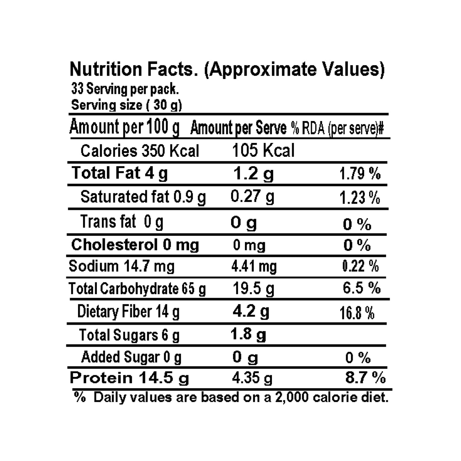 9 Grains Flour - Just Organik - 1000gm