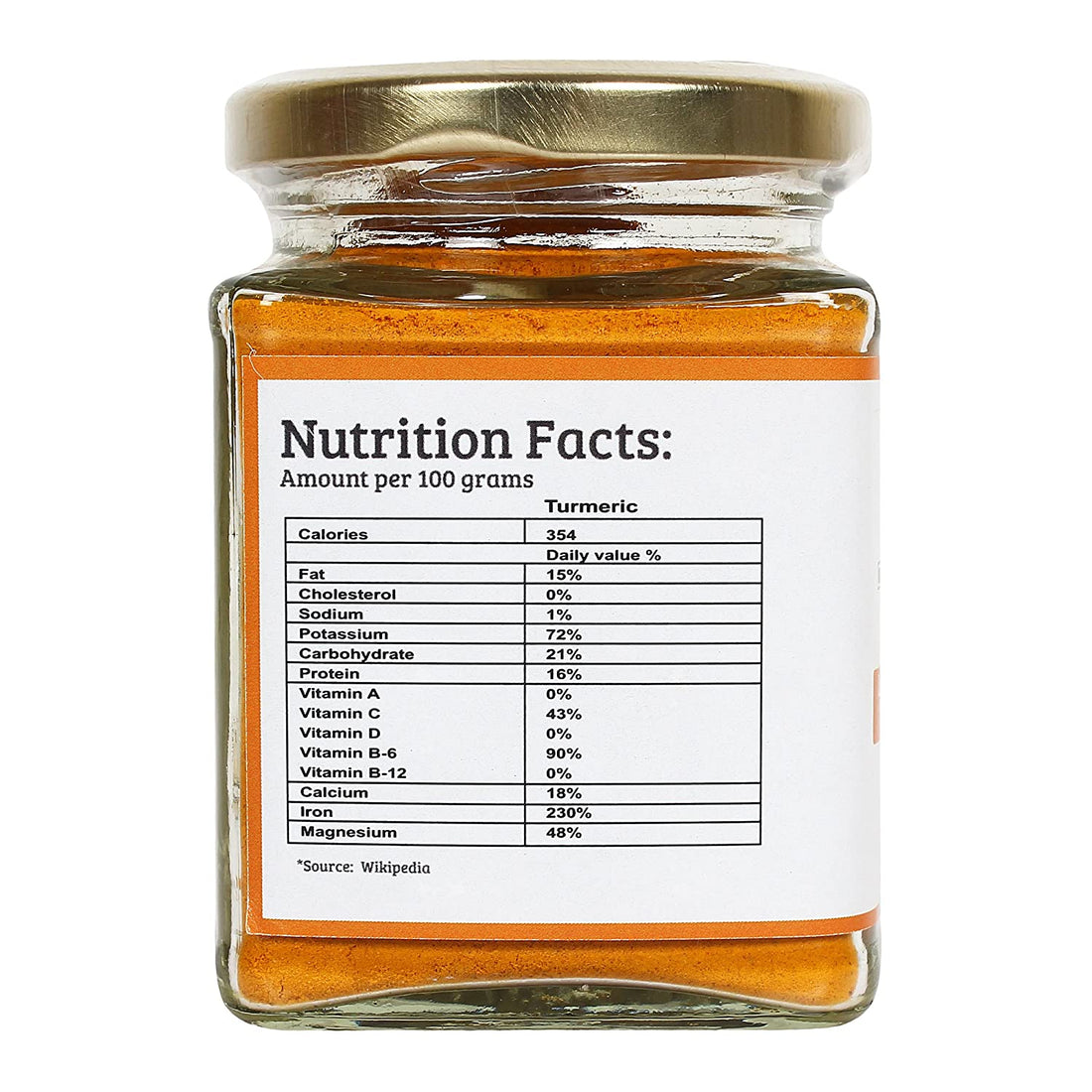 Lakadong Turmeric | Immunity Booster – No Artificial Colors, Additives &amp;amp; No Added Preservatives - Aranyam - 350gm