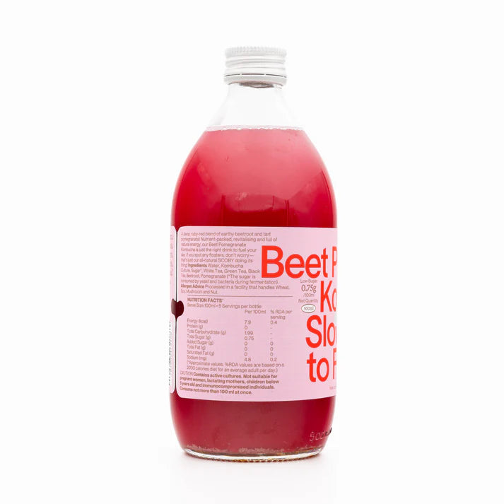 Beetroot Pomegranate Kombucha - Bombucha - 500ml