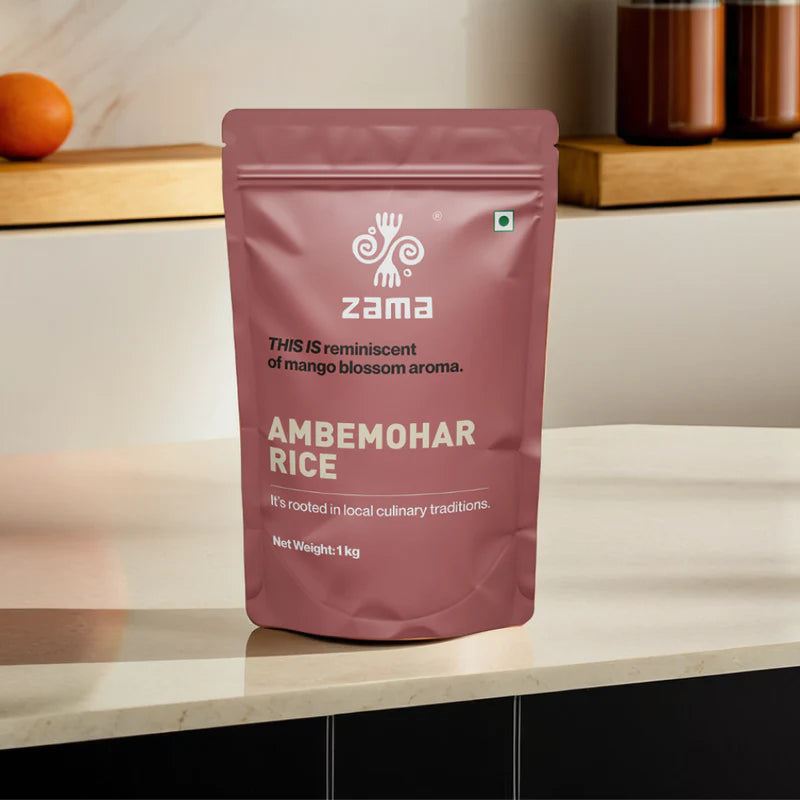 Rice | Ambemohar - Zama Organic - 1000gm