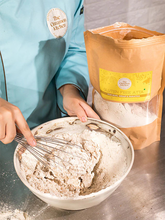 Flour | For Roti Wrap &amp; Paratha (Flour Is Made Using Millets) – Vegan, Gluten Free, PCOS Friendly &amp;amp; Refined Sugar Free – The Cinnamon Kitchen – 500gm