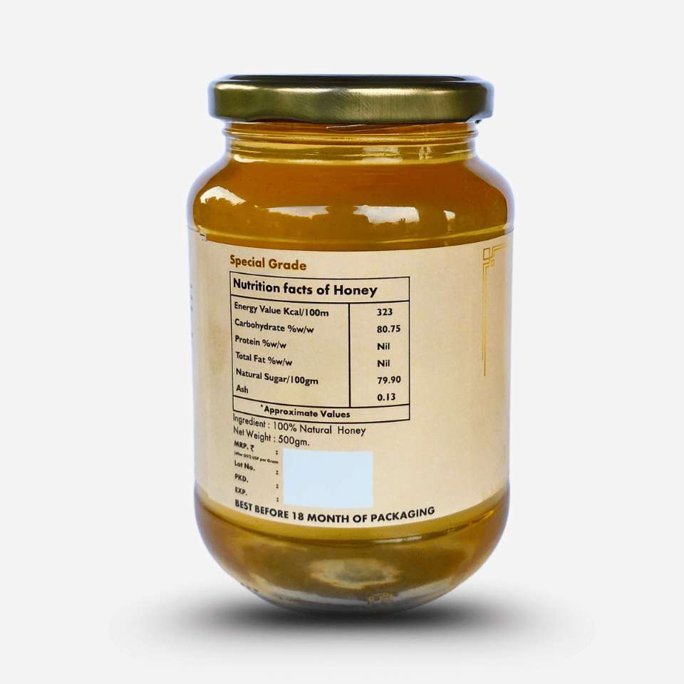 Acacia Honey-Supports digestion - Devbhumi - 500gm