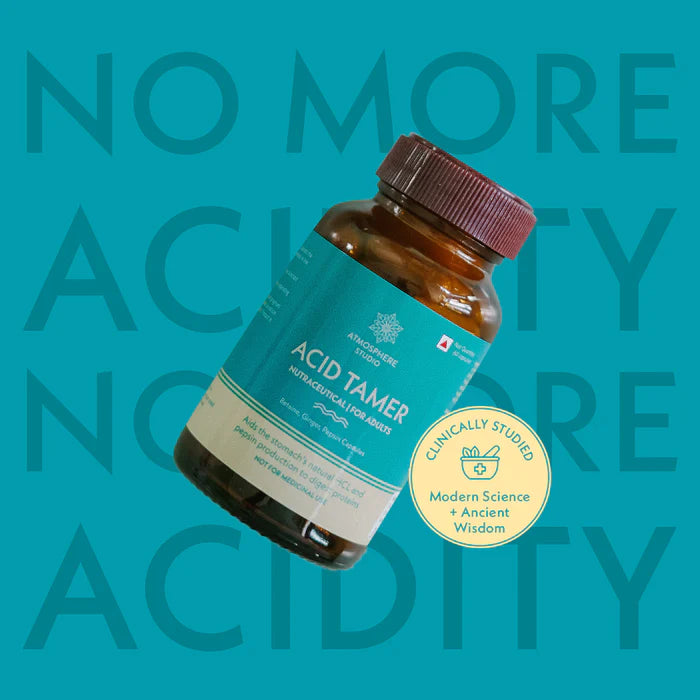 Acid Tamer | Betanine, Ginger, Pepsin Capsules - Aids The Stomach&