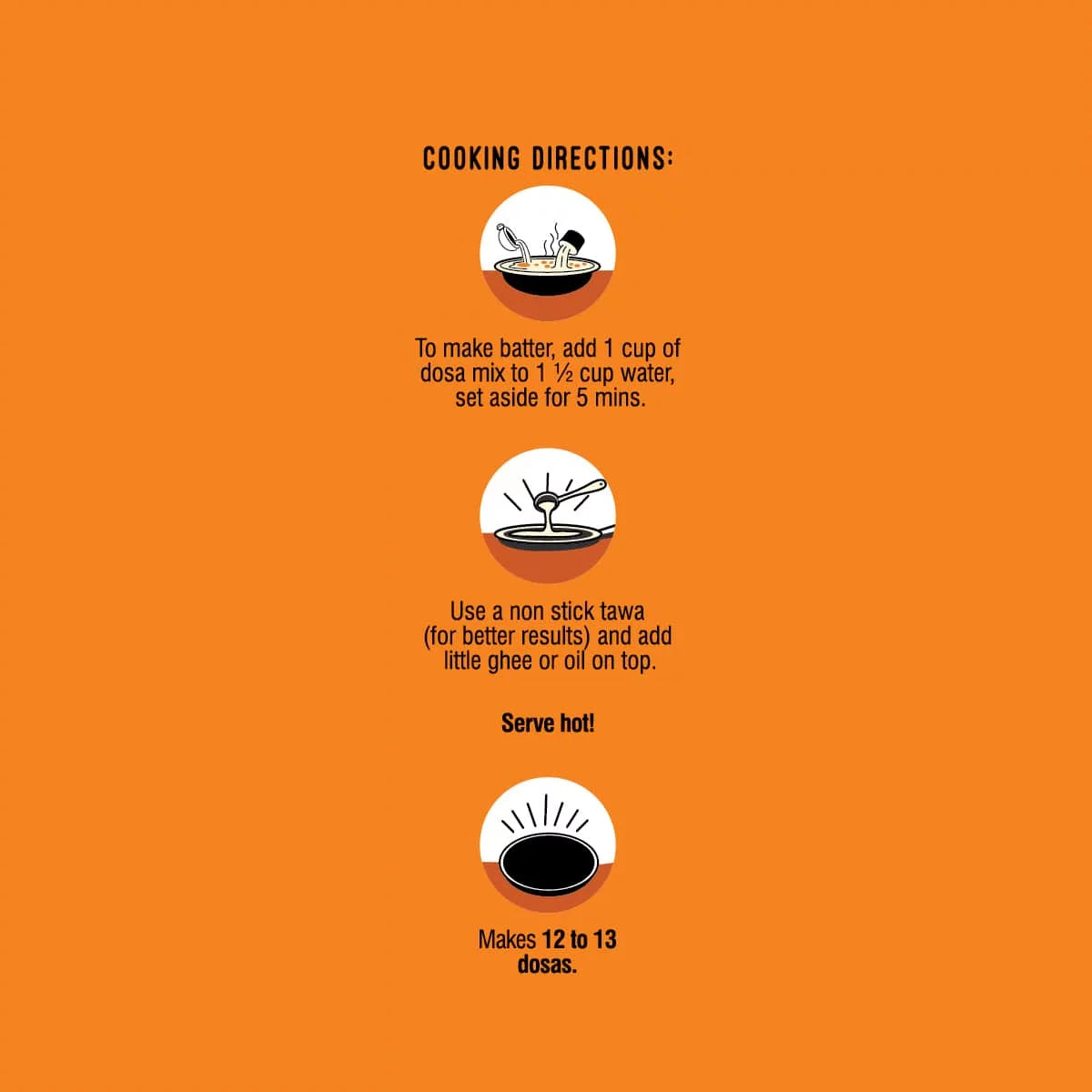 Adai Dosa -  46% Millet &amp; Dal – Natural – Indian – Rich Source Of Protein, Dietary Fibre, Rich Source of Calcium, Potassium, Iron, Zero Trans Fat, Cholesterol Free, Low Glycaemic Index &amp; Keto Friendly - TruMillets - 250gm