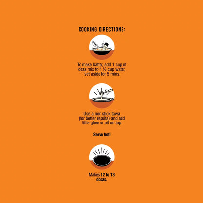 Adai Dosa -  46% Millet &amp; Dal – Natural – Indian – Rich Source Of Protein, Dietary Fibre, Rich Source of Calcium, Potassium, Iron, Zero Trans Fat, Cholesterol Free, Low Glycaemic Index &amp; Keto Friendly - TruMillets - 250gm