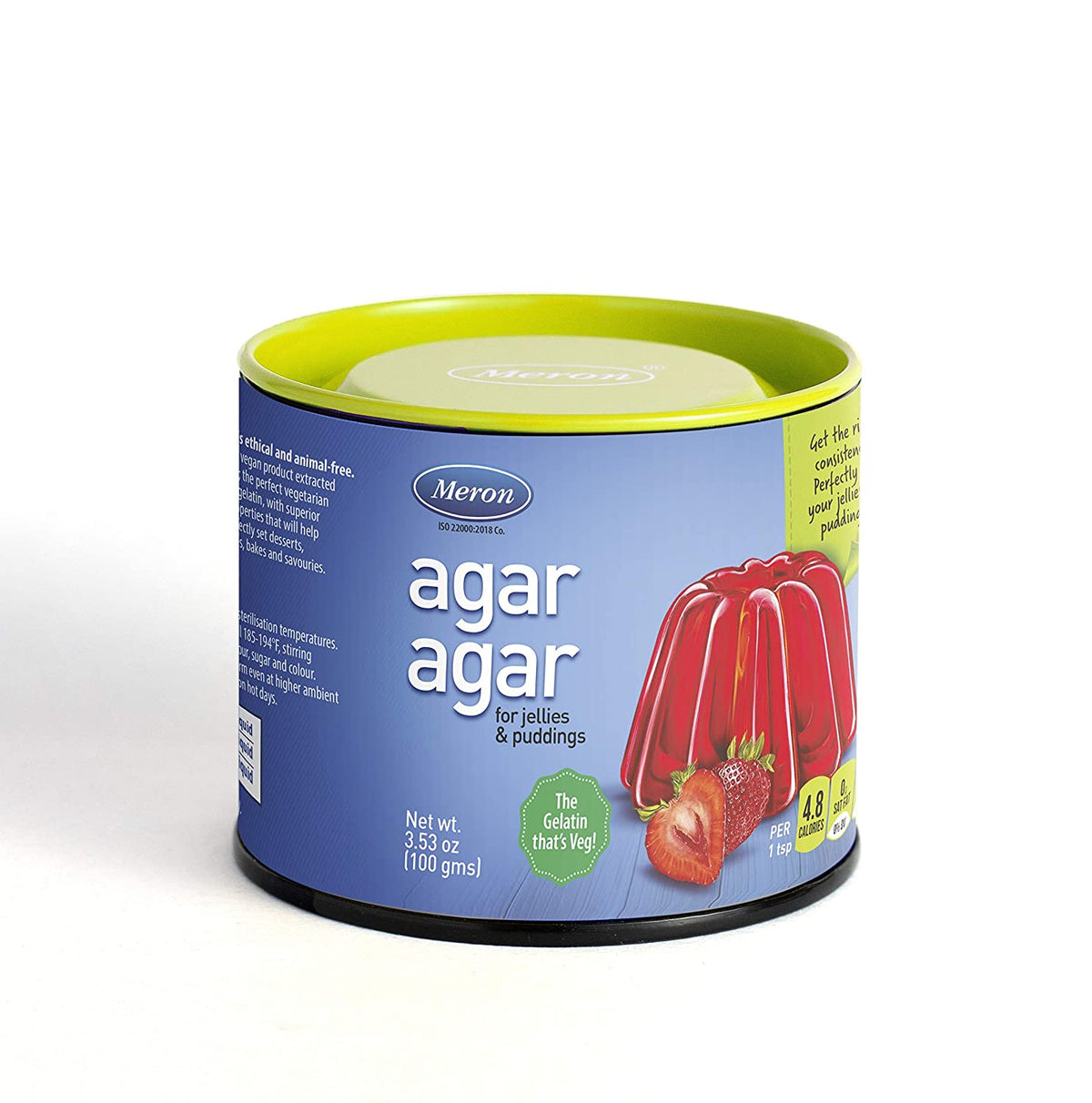 Agar Agar Powder – Vegan &amp;amp; Gluten Free – Meron – 100gm
