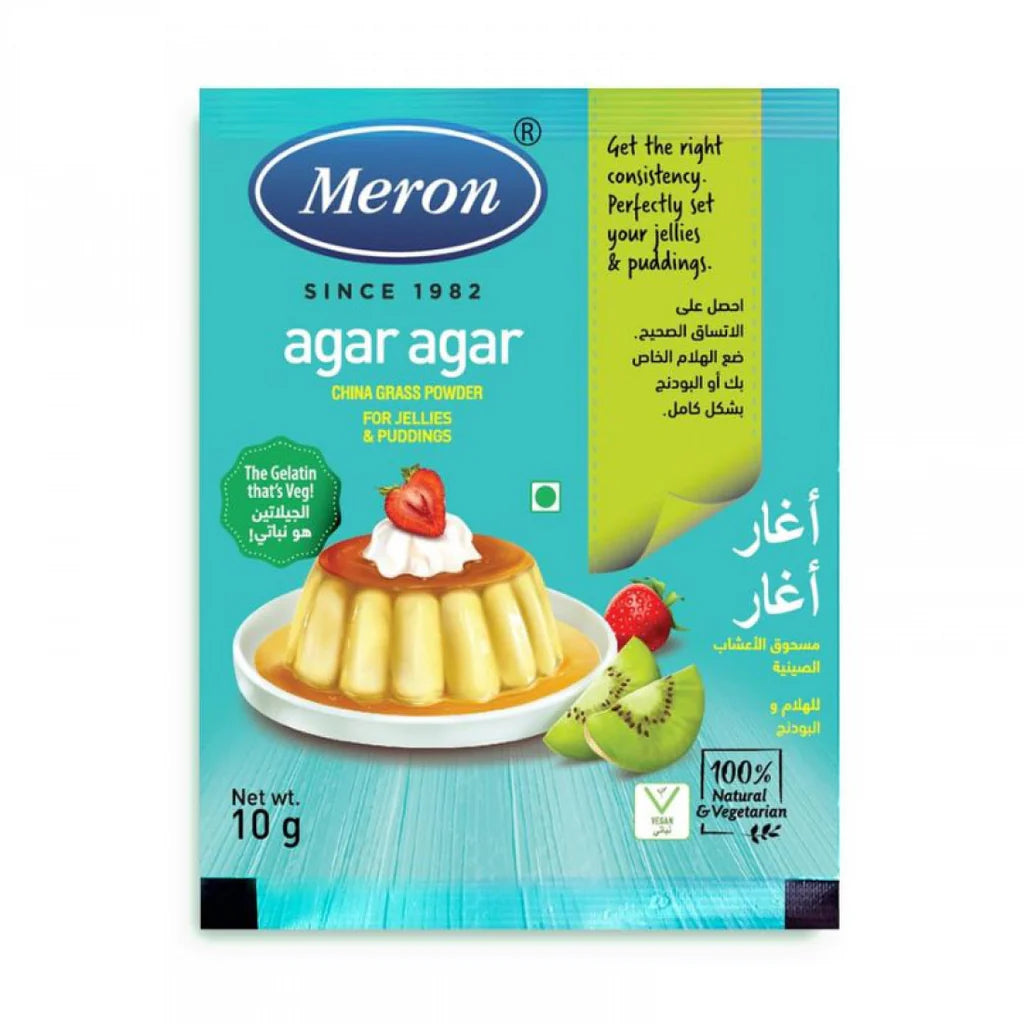 Agar Agar Powder - Vegan &amp; Gluten Free – Meron - 10gmx5