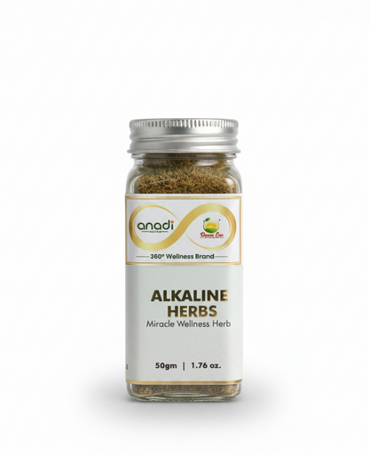 Alkaline Herb | Miracle Wellness Herb - Make Fresh Alkaline Water Instantly - Improve Metabolism - Relieves Stress - A Miracle Herb - Anadi Sutra - Dawn Lee - 50gm