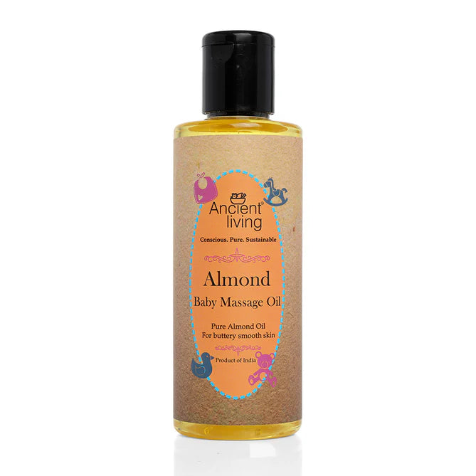 Almond Baby Massage Oil - Ancient Living - 200ml