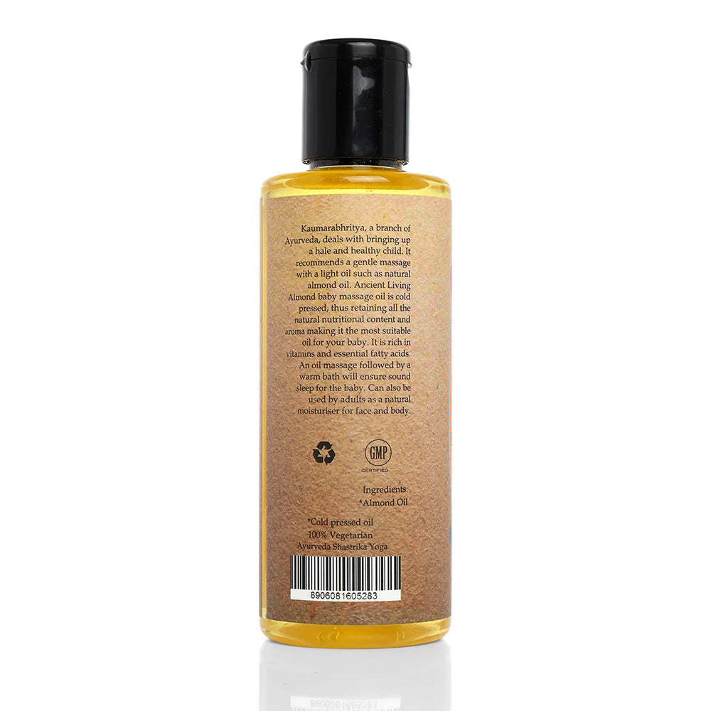 Almond Baby Massage Oil – Ancient Living – 100ml