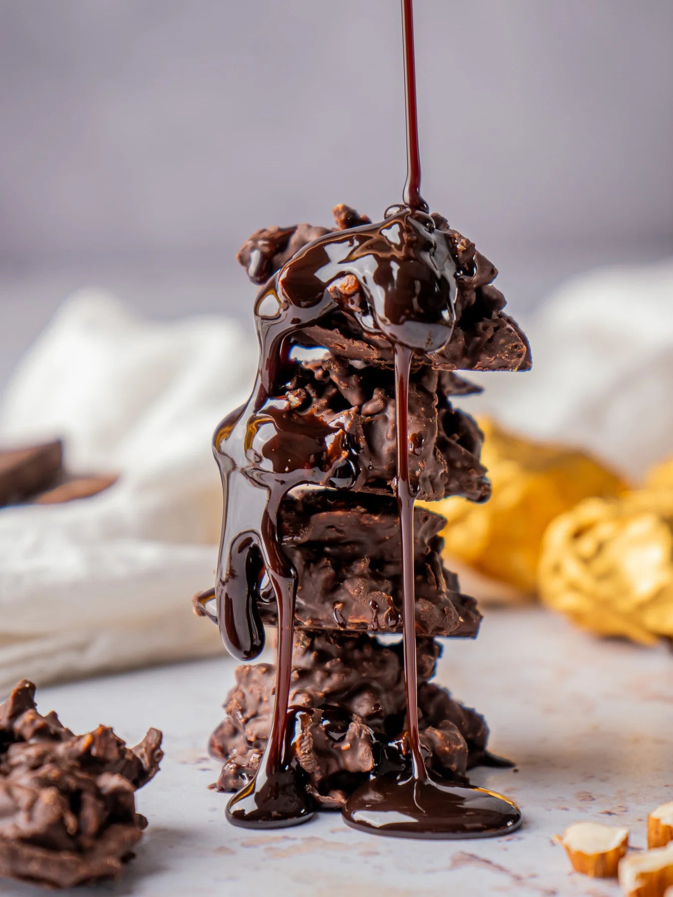 Almond Drizzle | Roasted - Gluten Free, No Added Sugar &amp; No Added Preservatives - Bites Of Bliss - 150gm