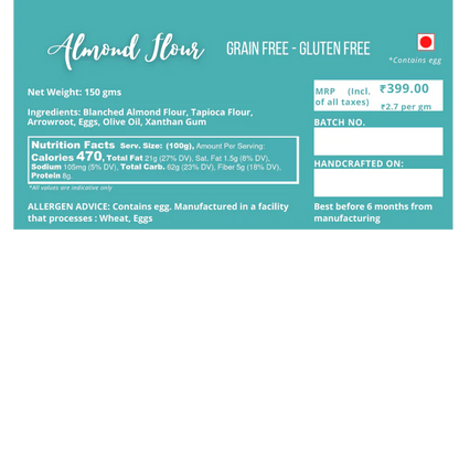 Pasta | Almond Flour Fettuccine Pasta - Gluten Free - Donna Pastaia - 160gm