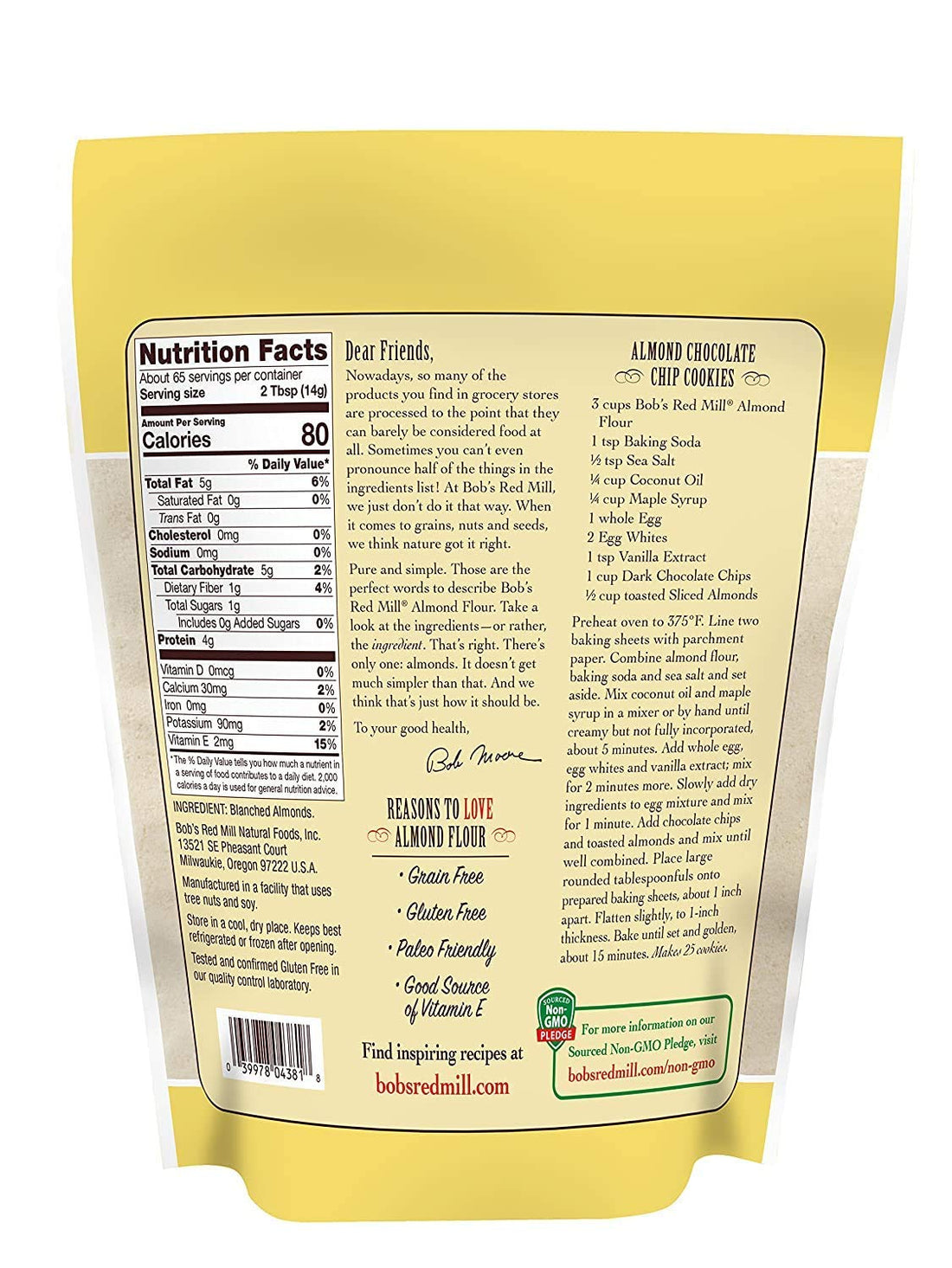 Almond Flour | Vegan &amp; Gluten Free - Bob&