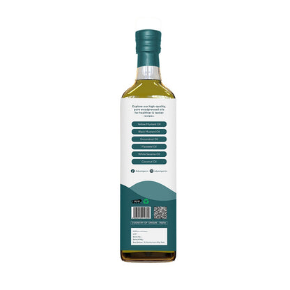 Almond Oil | Cold Pressed - Edible - High In Antioxidants, Rich in Vitamin E, Magnesium, Phosphorus &amp;amp; Copper - Adya Organics - 250ml